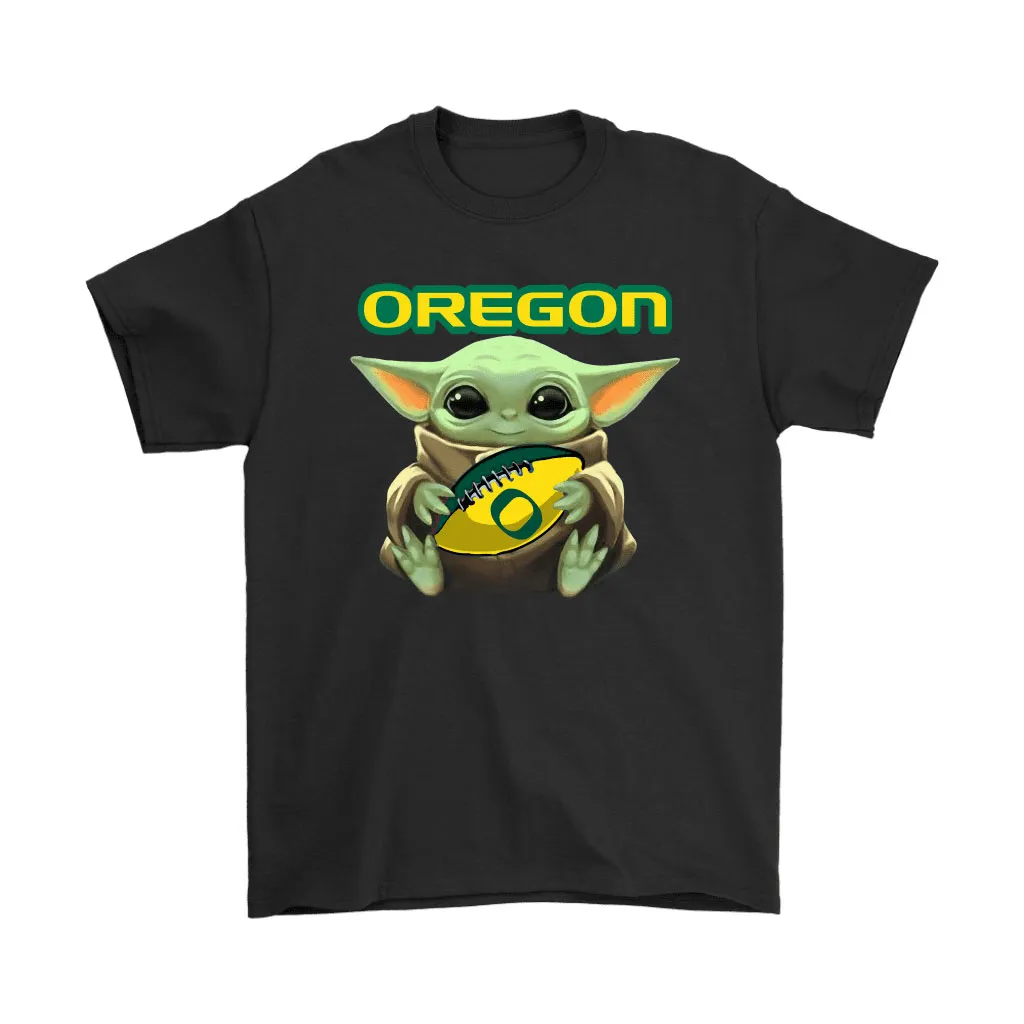 Baby Yoda Loves The Oregon Ducks Star Wars Ncaa Unisex T-Shirt, Hoodie, Sweatshirt