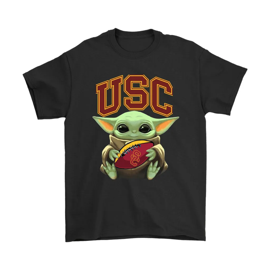 Baby Yoda Loves The Usc Trojans Star Wars Ncaa Unisex T-Shirt, Hoodie, Sweatshirt