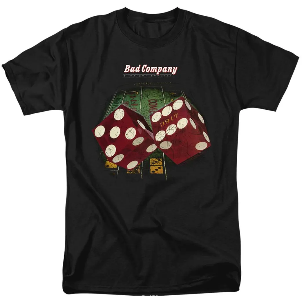 Bad Company Straight Shooter Mens T Shirt Black