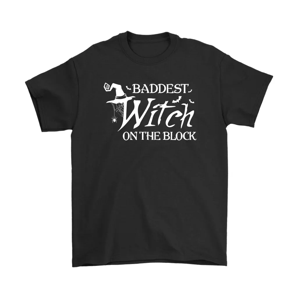 Baddest Witch On The Block Halloween Unisex T-Shirt, Hoodie, Sweatshirt