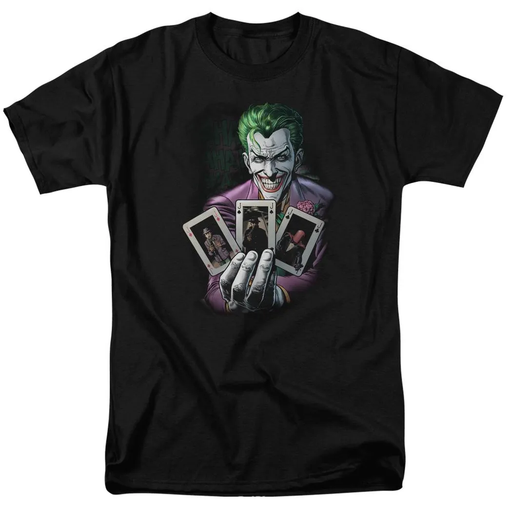 Batman 3 Of A Kind Mens T Shirt Black