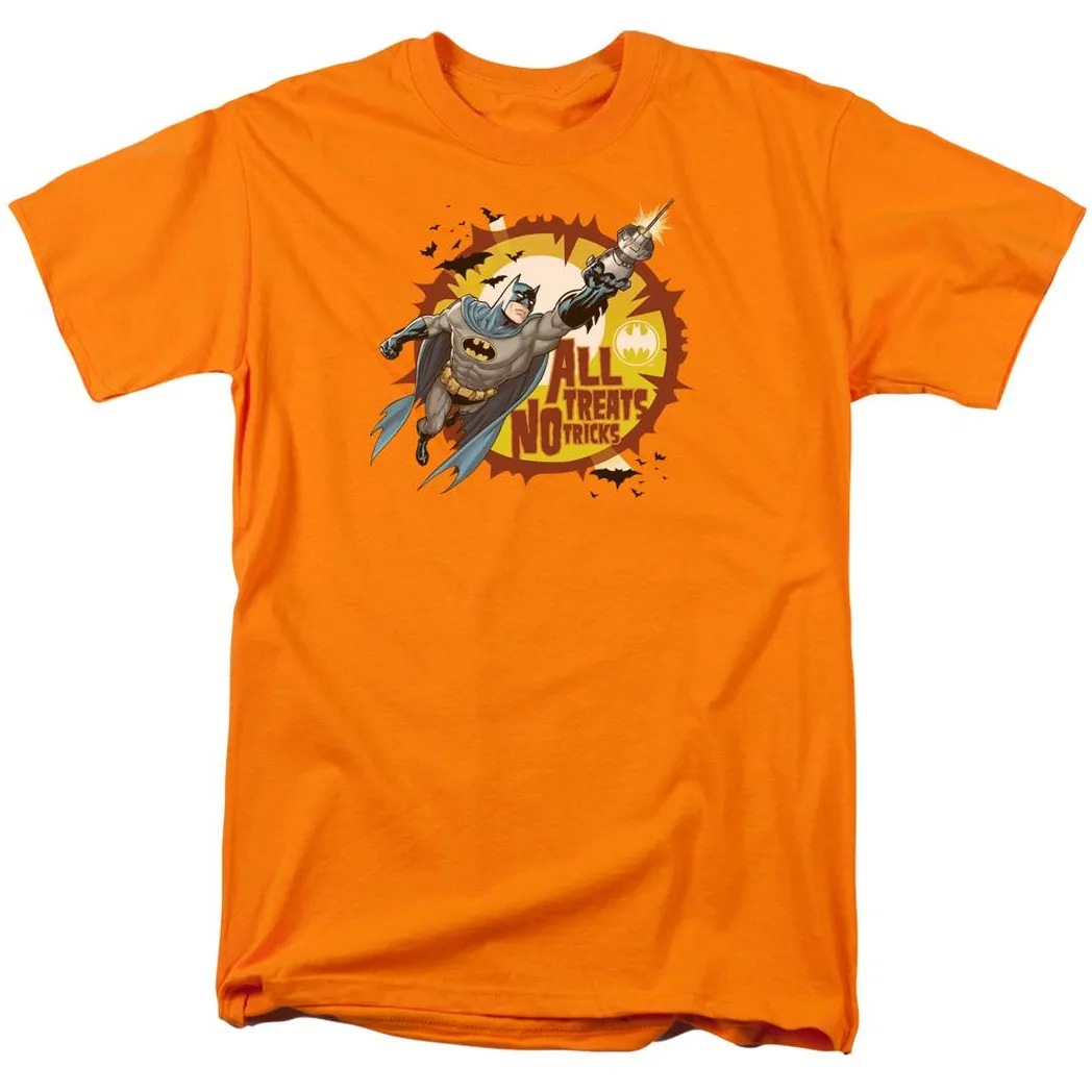 Batman All Treats Mens T Shirt Orange