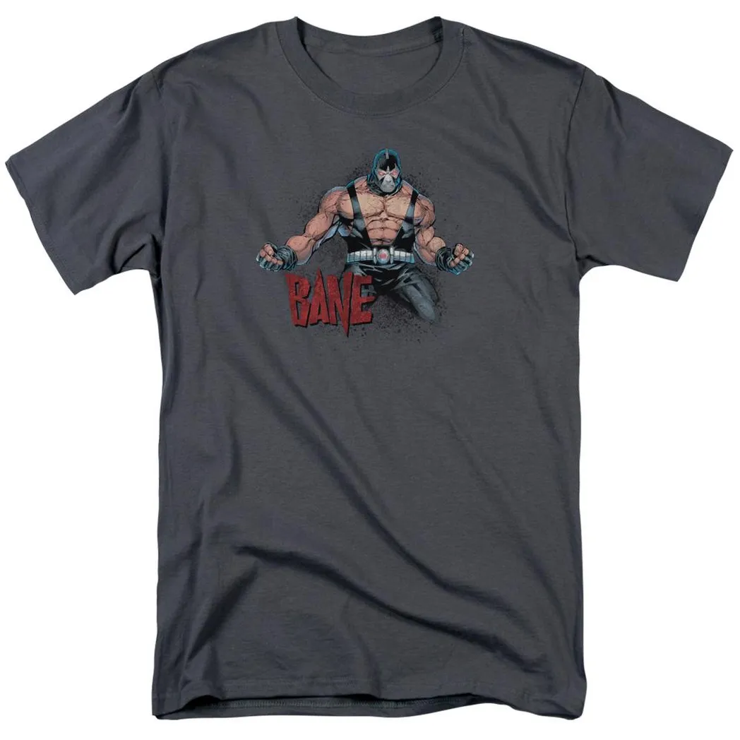 Batman Bane Flex Mens T Shirt Charcoal