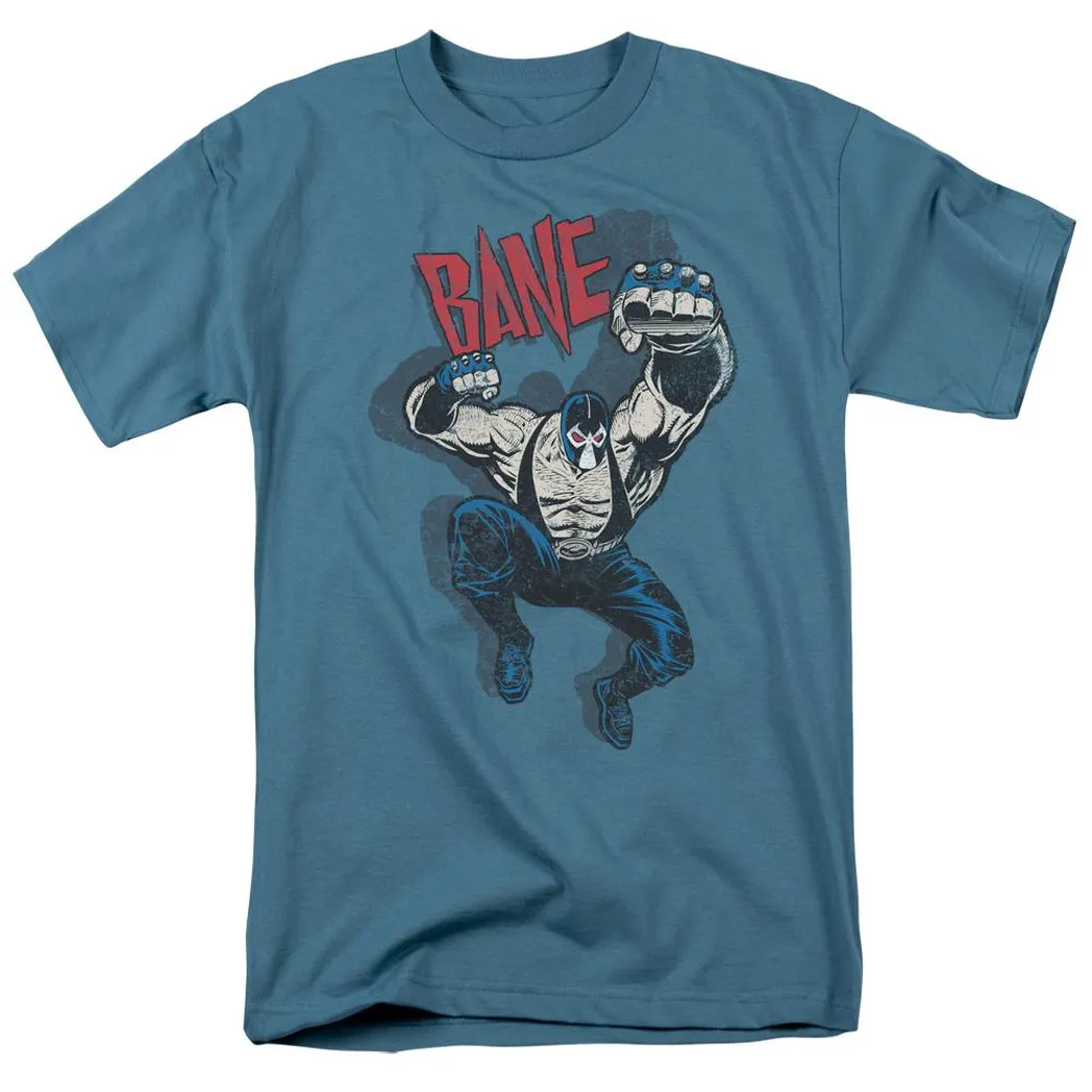 Batman Bane Vintage Mens T Shirt Slate