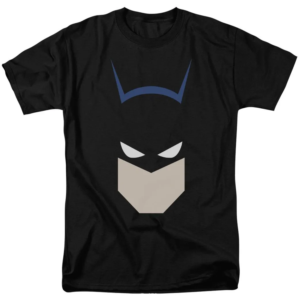 Batman Bat Head Mens T Shirt Black