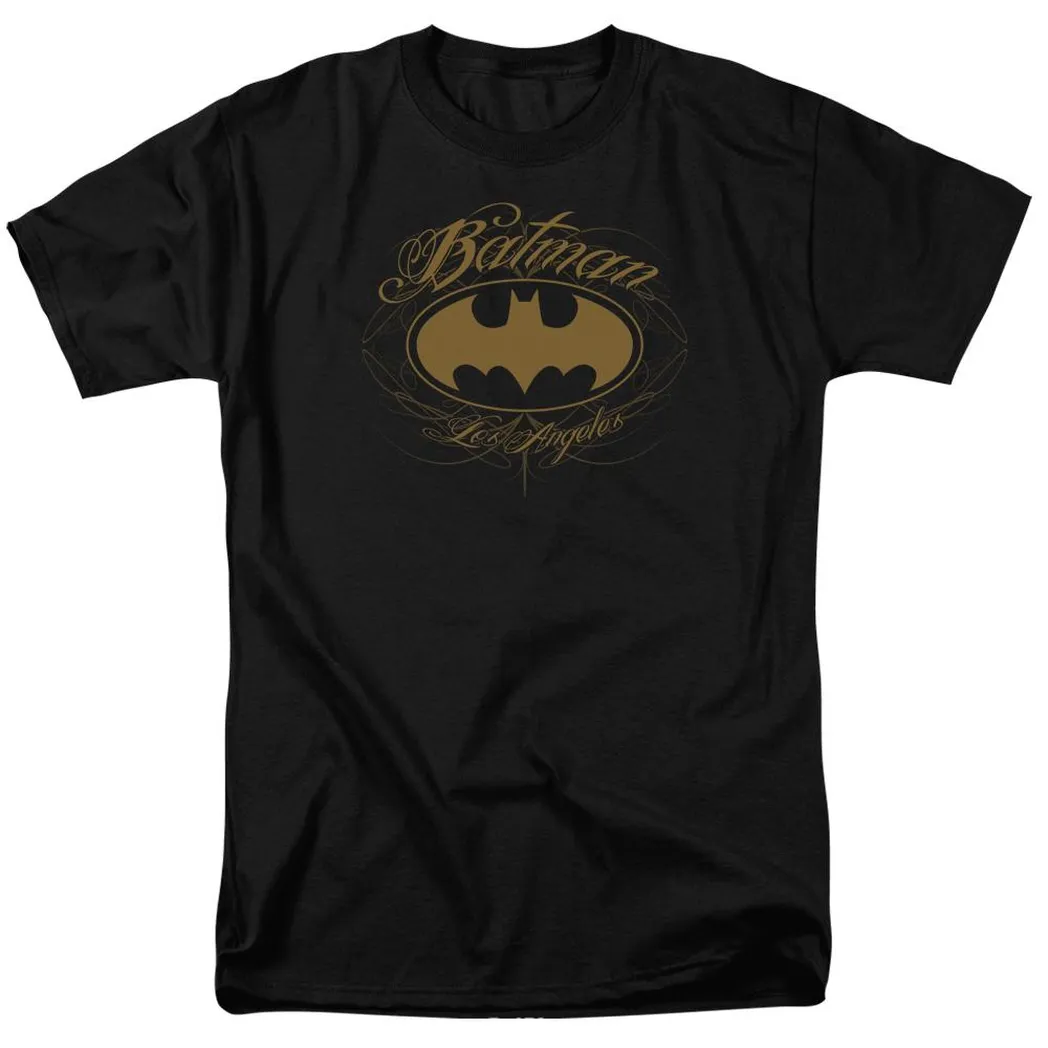 Batman Batman La Mens T Shirt Black