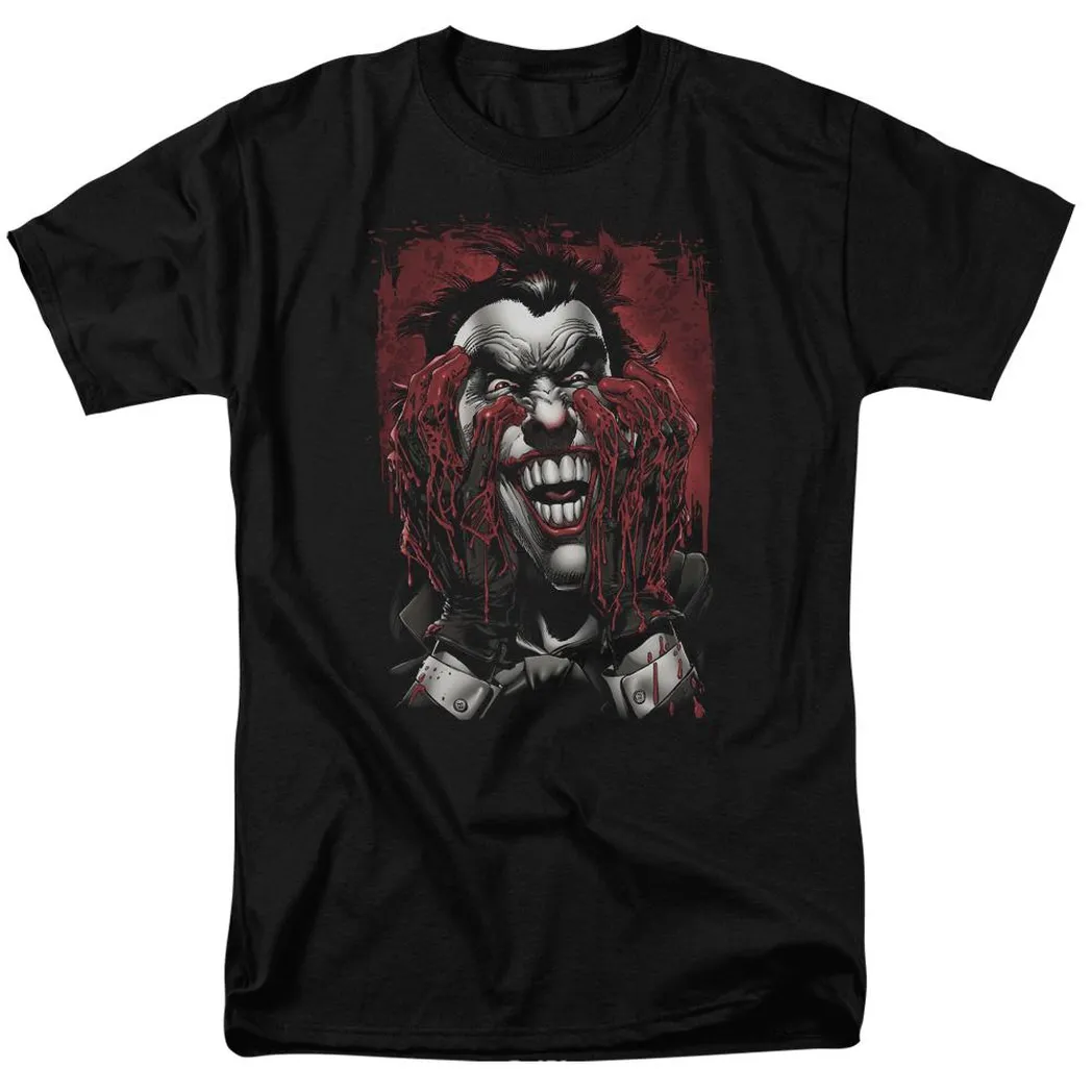 Batman Blood In Hands Mens T Shirt Black