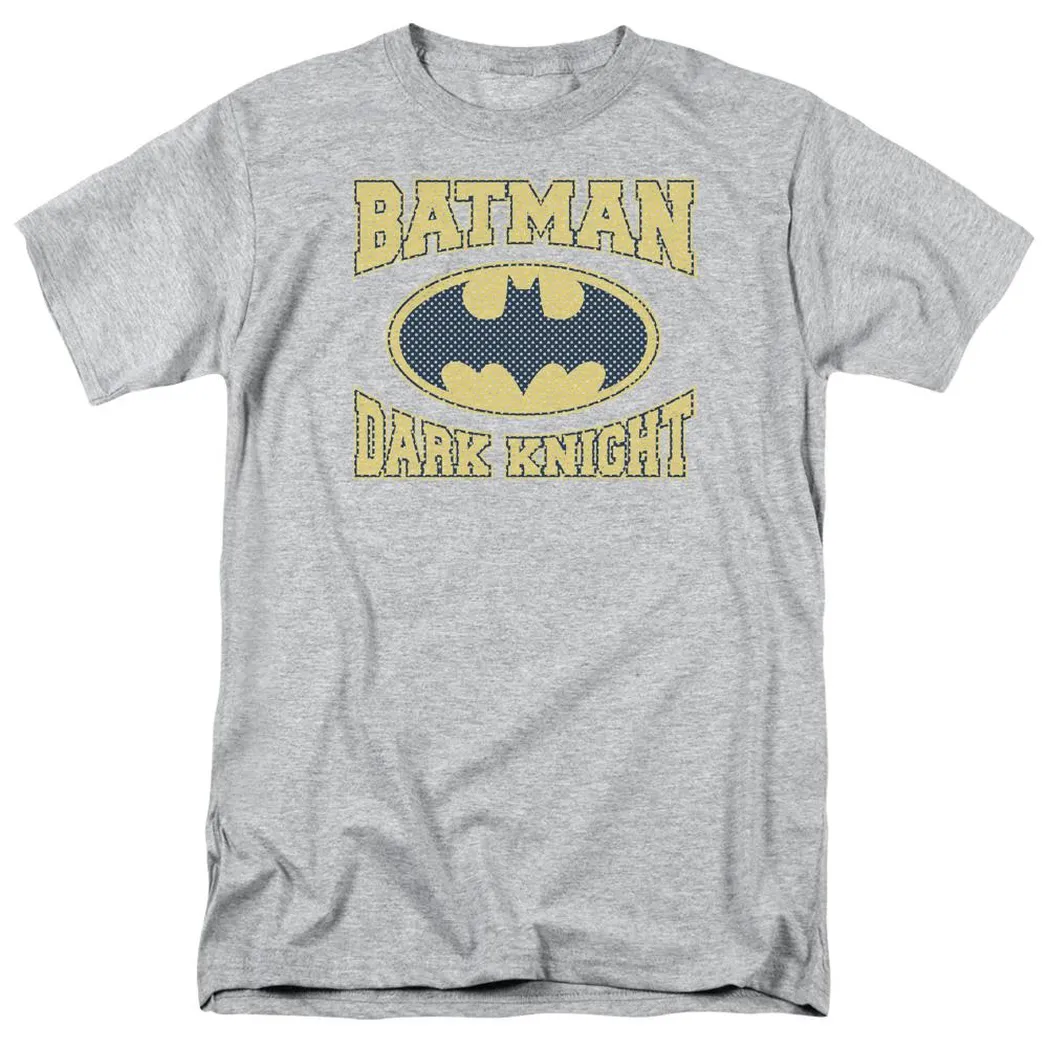 Batman Dark Knight Jersey Mens T Shirt Athletic Heather