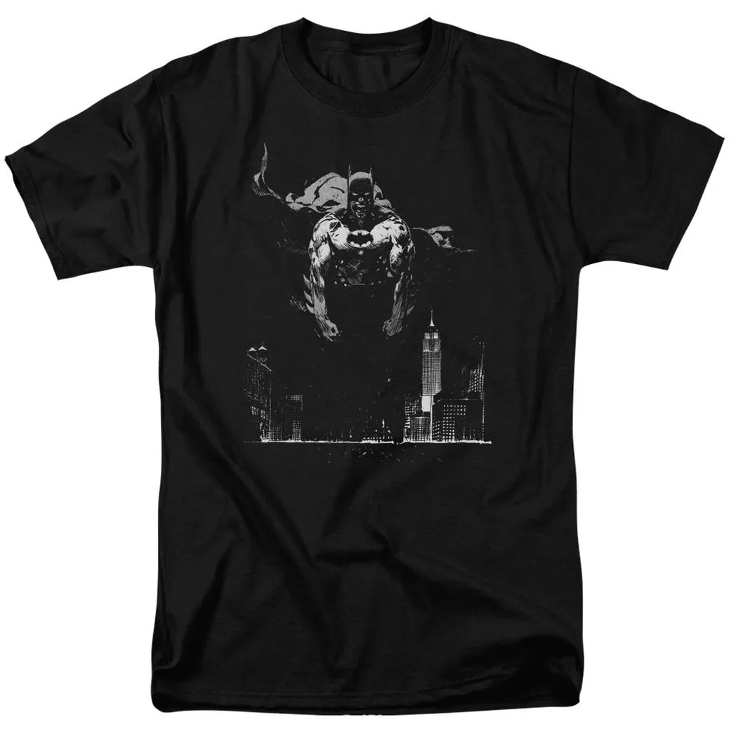 Batman Dirty City Mens T Shirt Black