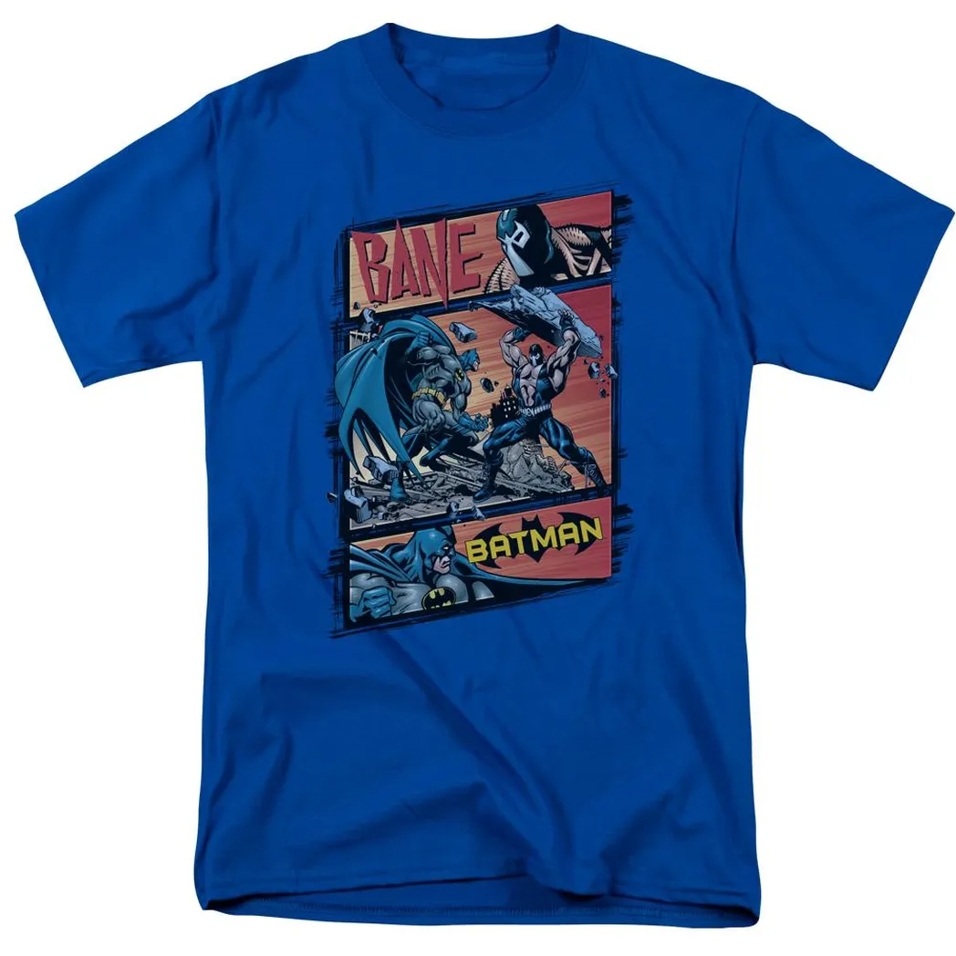 Batman Epic Battle Mens T Shirt Royal Blue