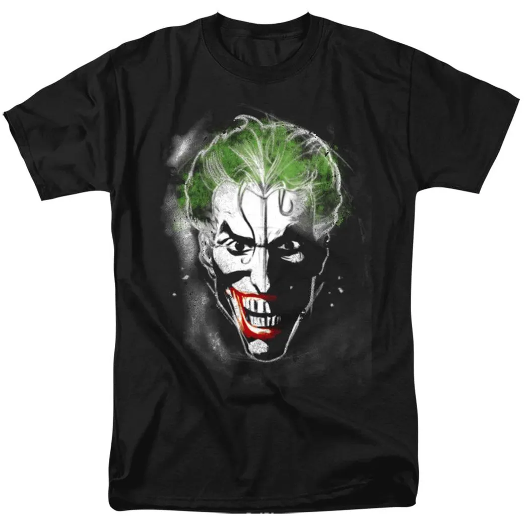 Batman Face Of Madness Mens T Shirt Black