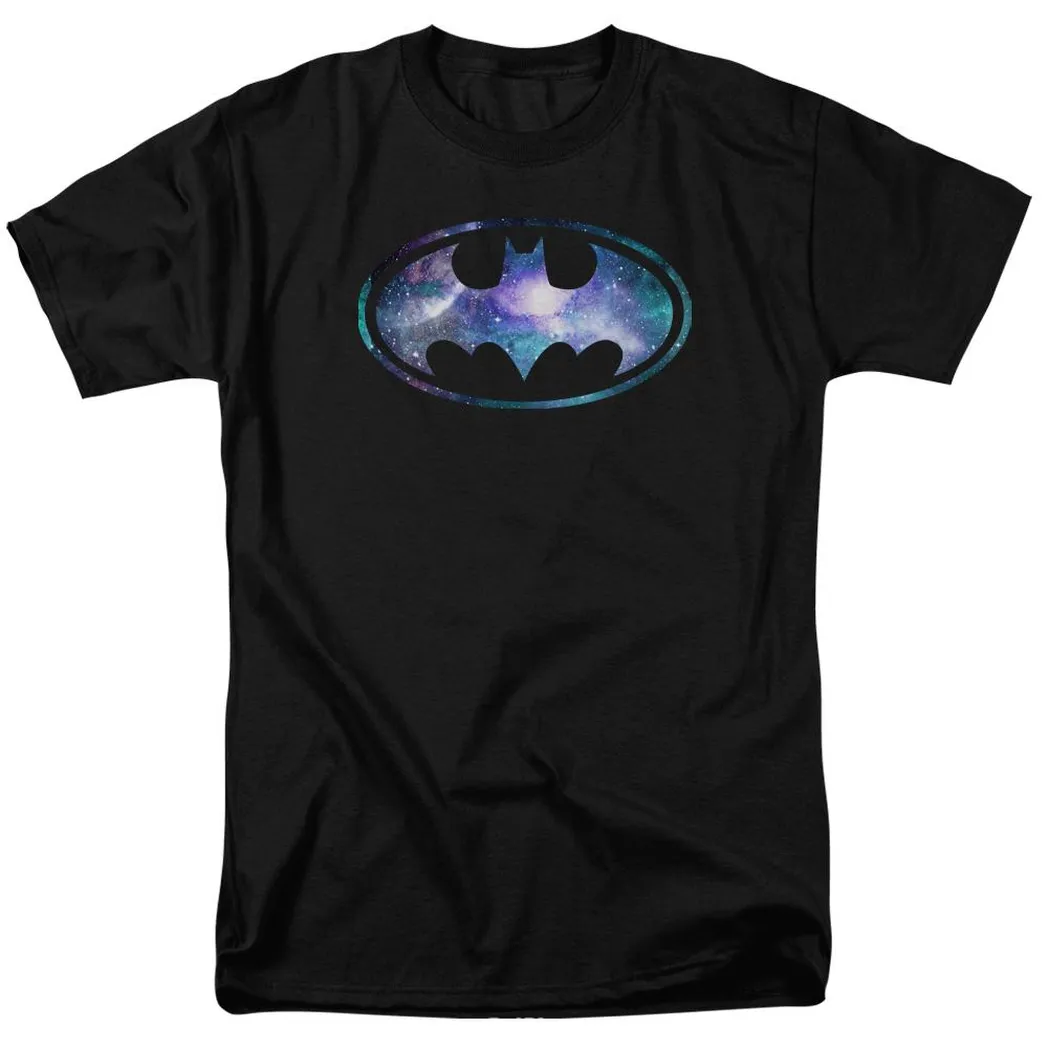 Batman Galaxy 2 Signal Mens T Shirt Black