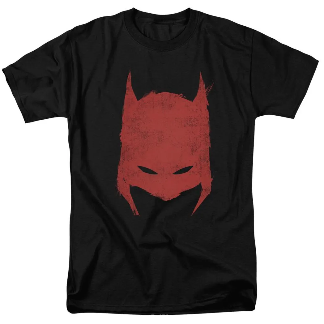 Batman Hacked & Scratched Mens T Shirt Black