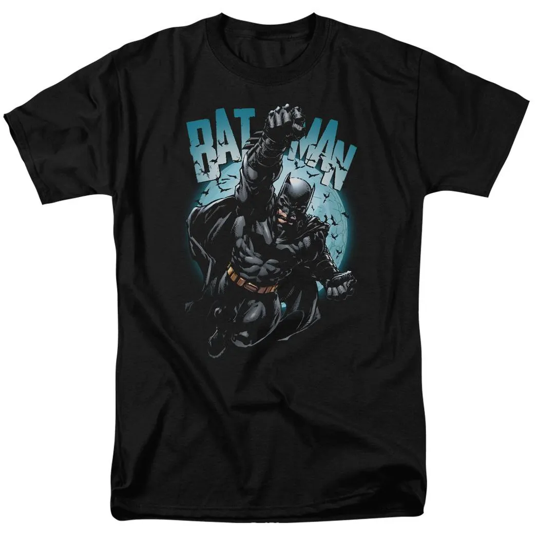 Batman Moon Knight Mens T Shirt Black