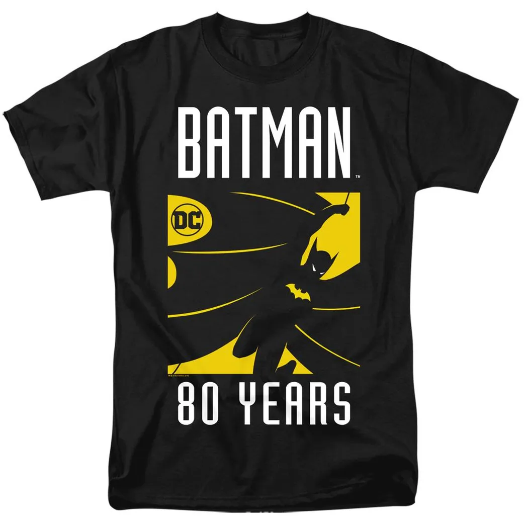 Batman Silhouette Mens T Shirt Black