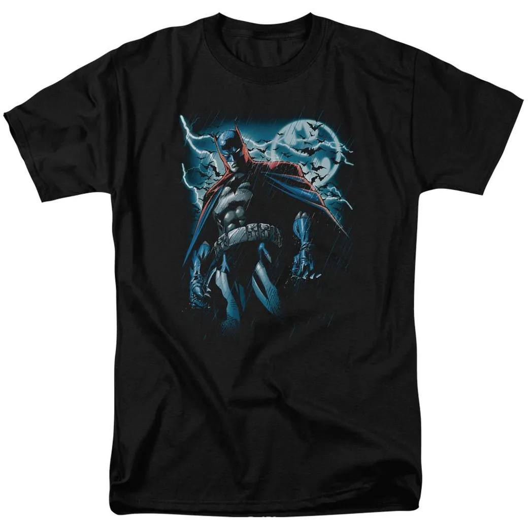 Batman Stormy Knight Mens T Shirt Black