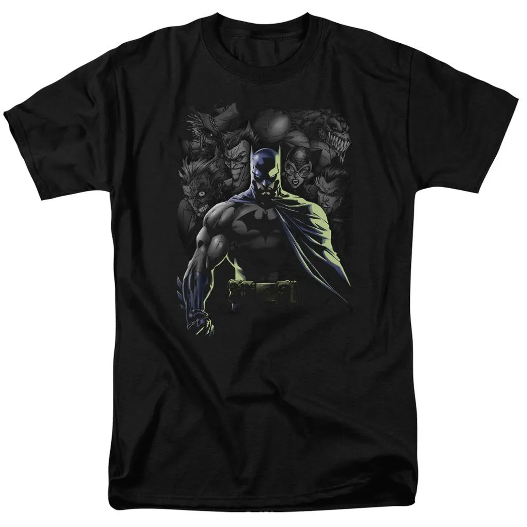 Batman Villains Unleashed Mens T Shirt Black