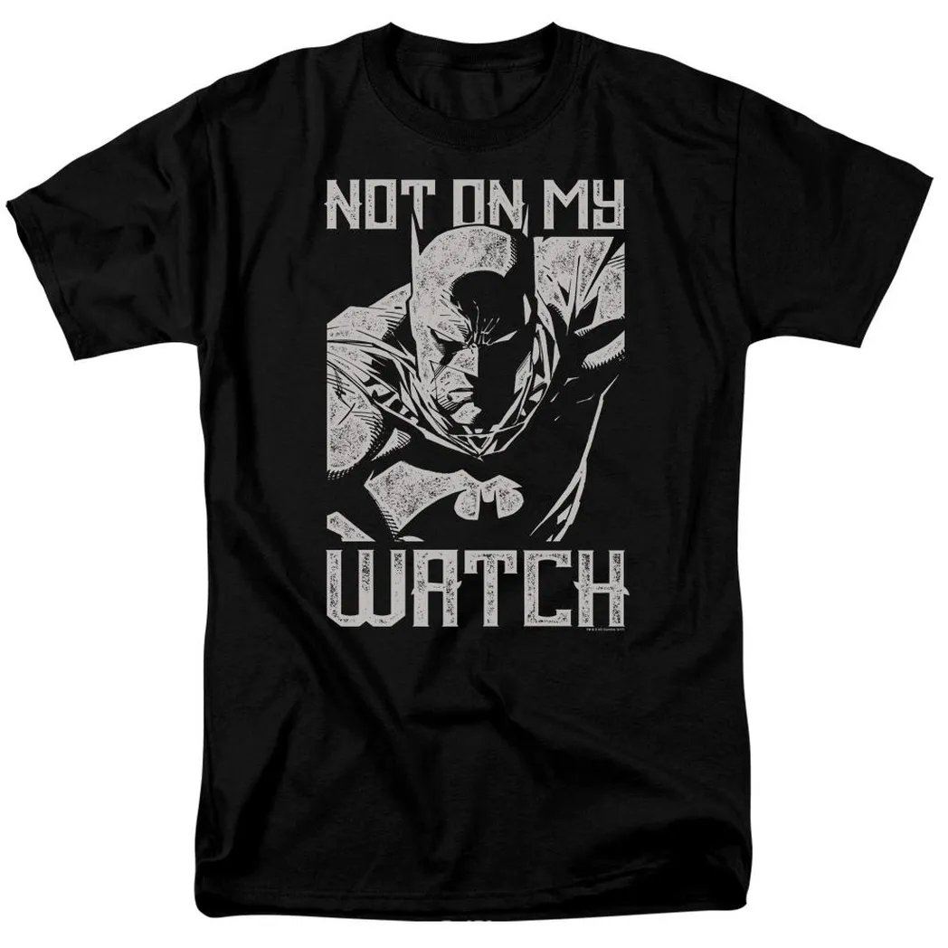 Batman Watch Mens T Shirt Black