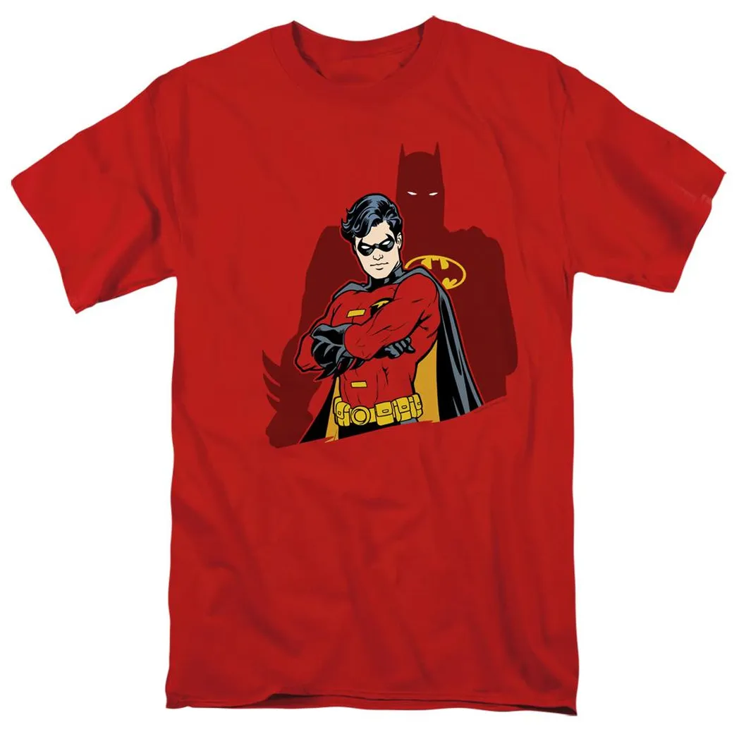 Batman Wingman Mens T Shirt Red