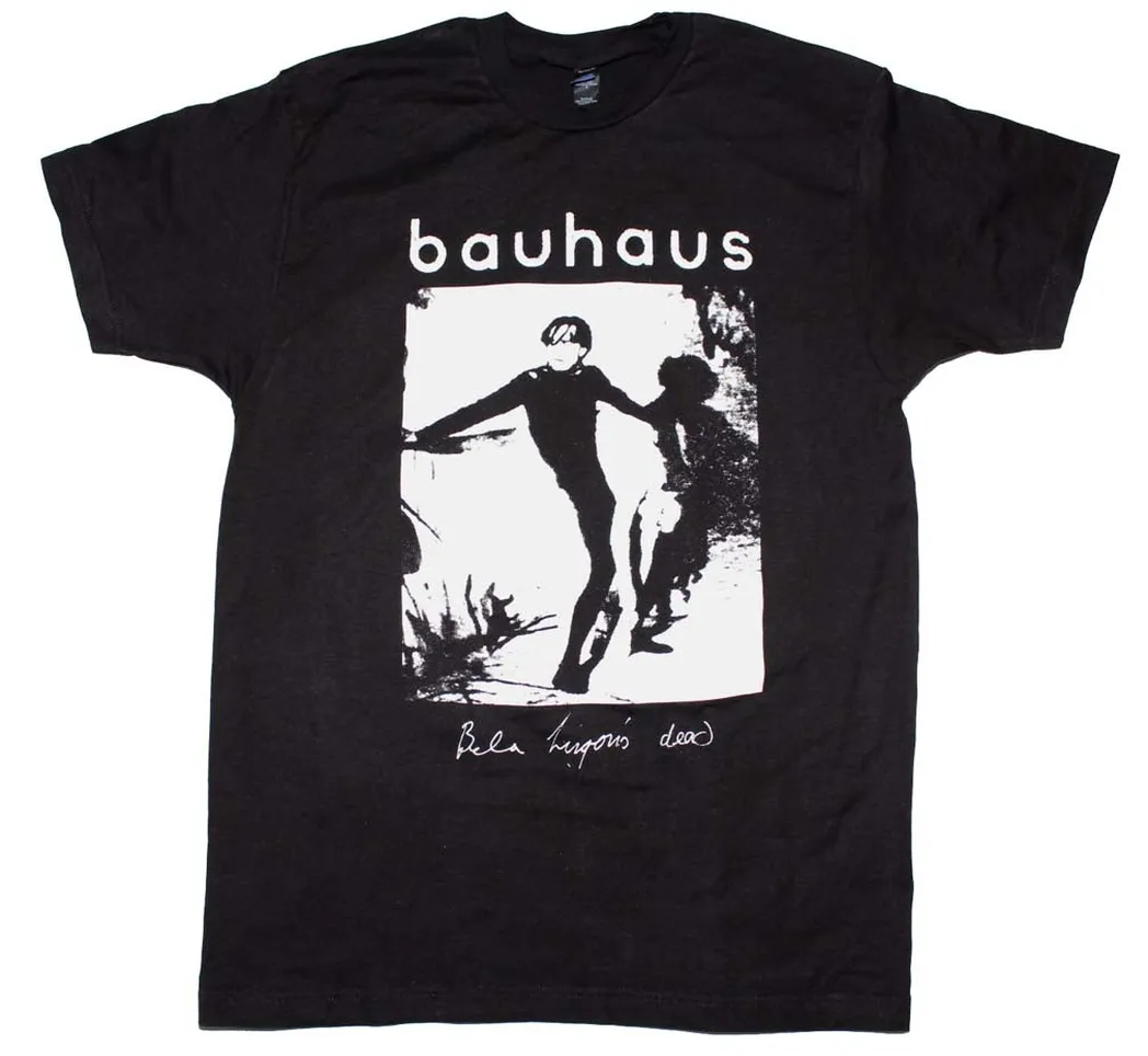 Bauhaus Bela Lugosi&apos;s Dead Mens T Shirt