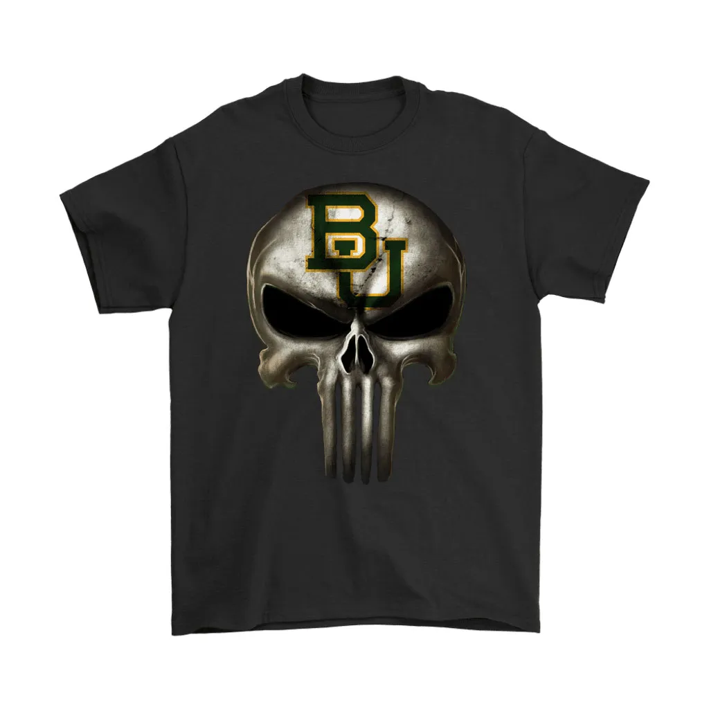 Baylor Bears The Punisher Mashup Ncaa Football Unisex T-Shirt, Hoodie, Sweatshirt