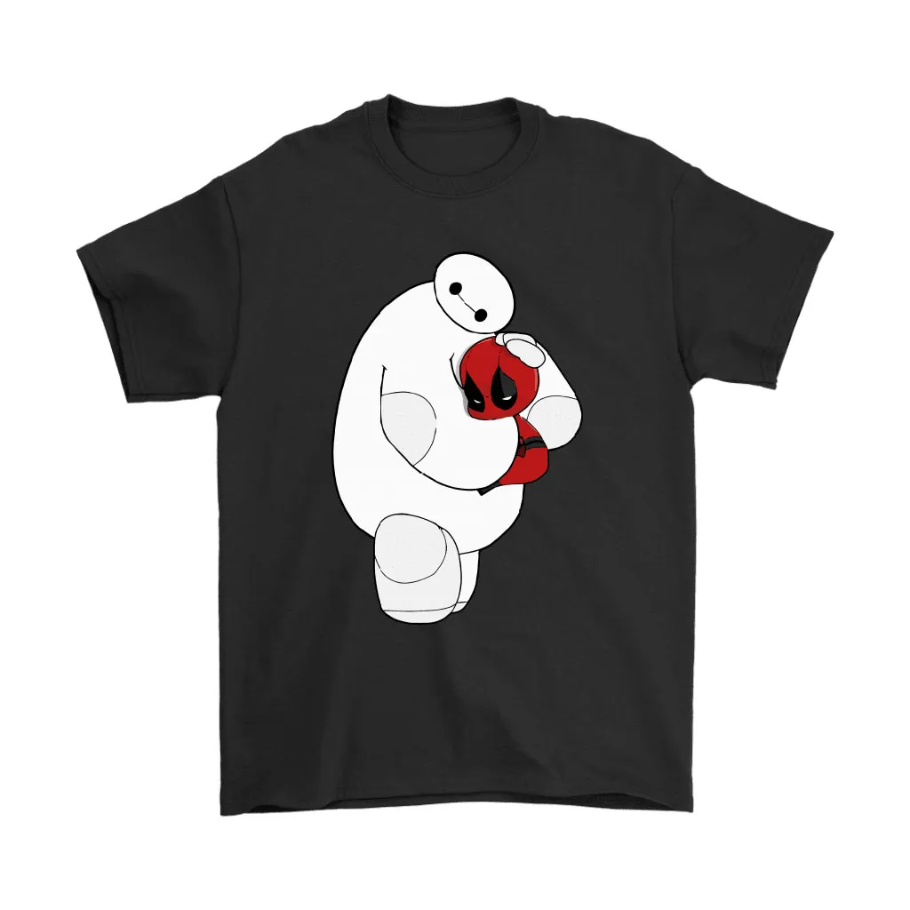 Baymax Hug Deadpool The Big Hero Disney Marvel Mashup Unisex T-Shirt, Hoodie, Sweatshirt