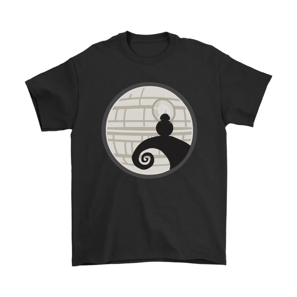 Bb-8 Spiral Hill And Death Star Moon Nightmare Before Christmas Unisex T-Shirt, Hoodie, Sweatshirt