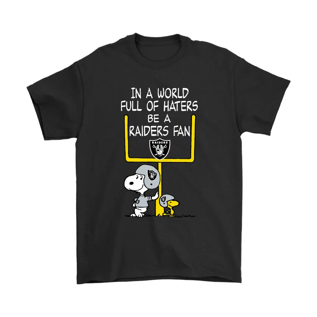 Be A Raiders Fan Oakland Raiders X Snoopy Mashup Unisex T-Shirt, Hoodie, Sweatshirt