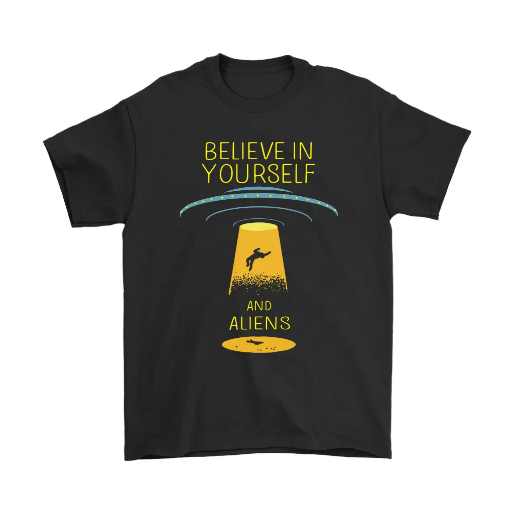 Believe In Yourself And Alien Unisex T-Shirt, Hoodie, Sweatshirt