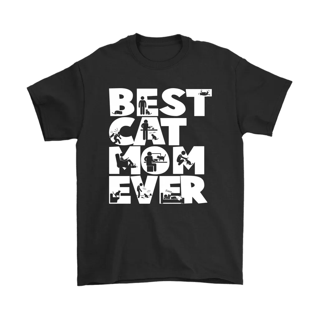 Best Cat Mom Ever A Life With Cats Unisex T-Shirt, Hoodie, Sweatshirt