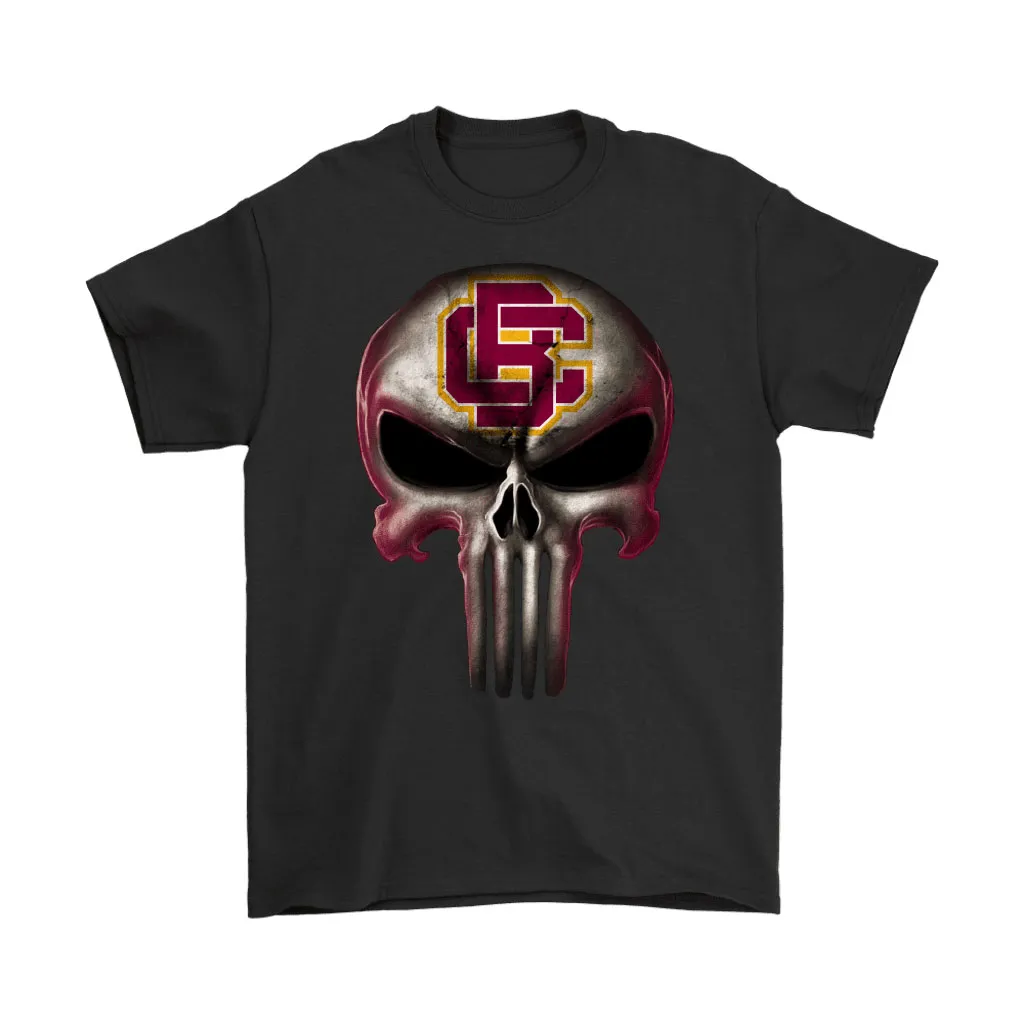 Bethune-cookman Wildcats The Punisher Mashup Ncaa Football Unisex T-Shirt, Hoodie, Sweatshirt