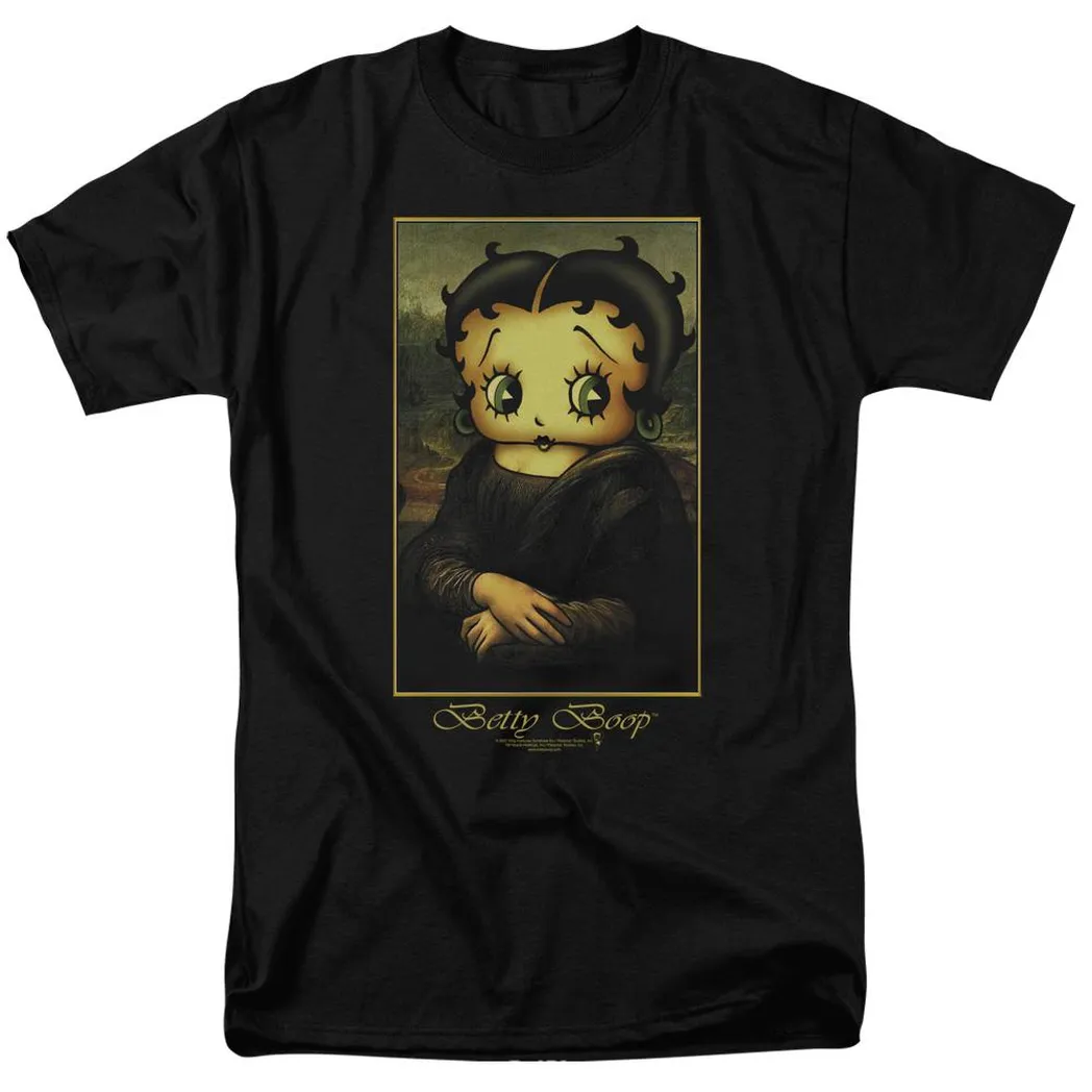 Betty Boop Boopalisa Mens T Shirt Black