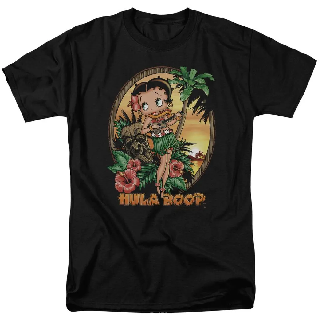 Betty Boop Hula Boop Ii Mens T Shirt Black