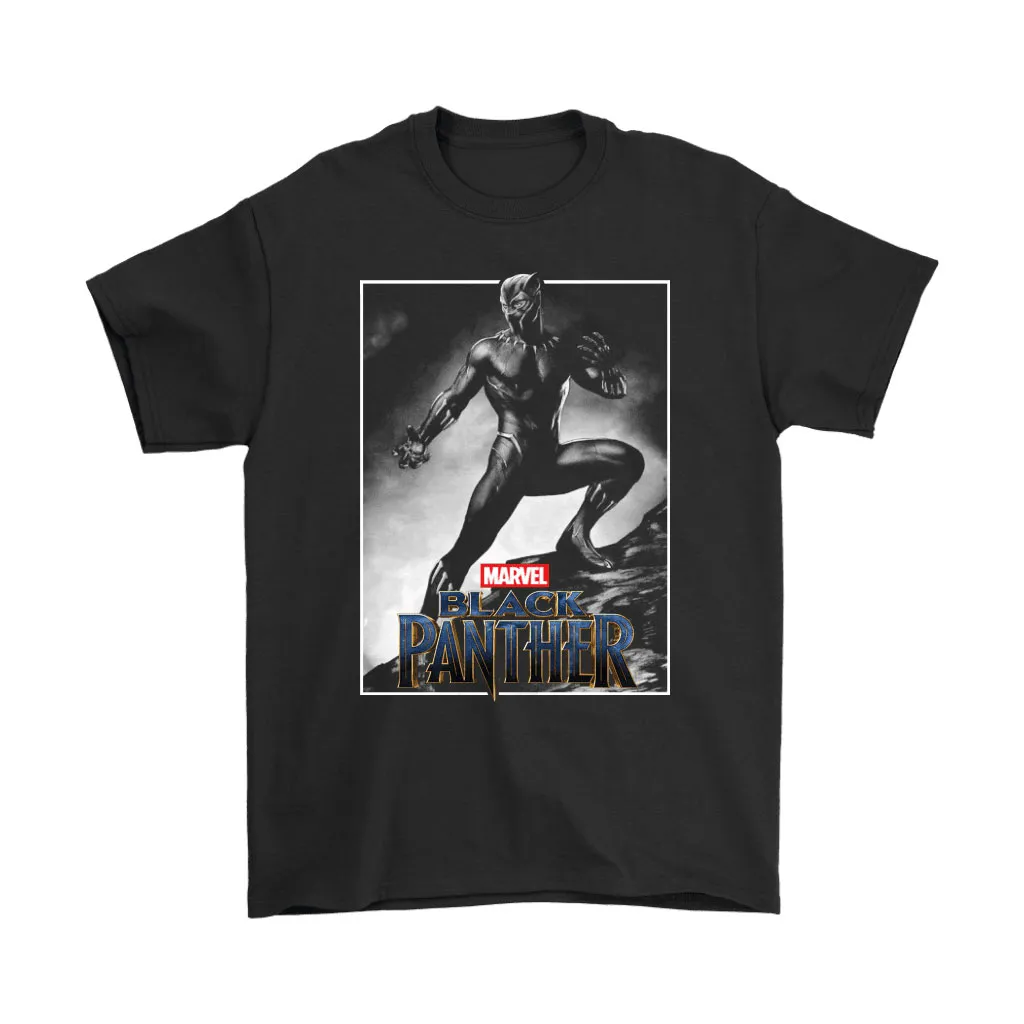 Black Panther Marvel Poster Style Unisex T-Shirt, Hoodie, Sweatshirt