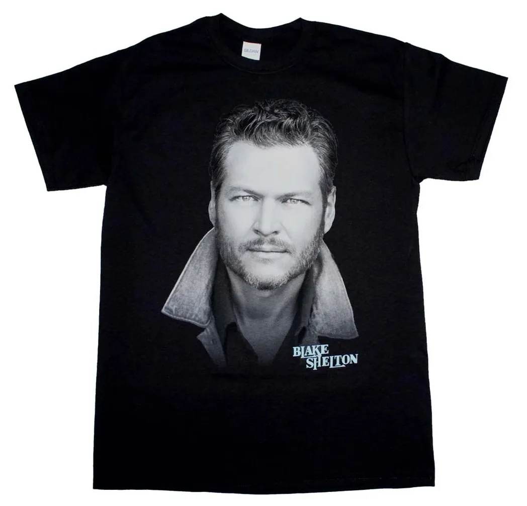 Blake Shelton Portrait Mens T Shirt