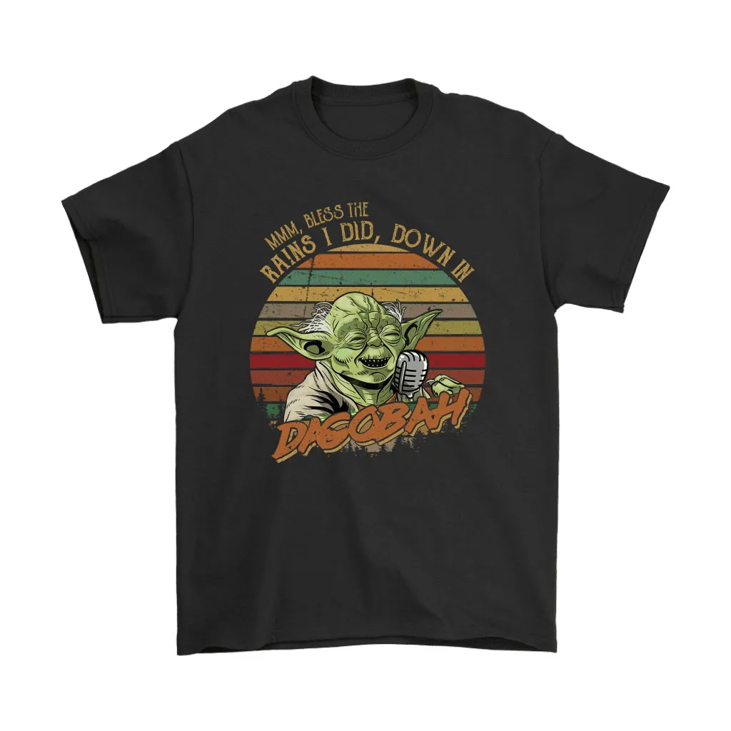 Bless The Rains I Did Down In Dagobah Singing Yoda Vintage Unisex T-Shirt, Hoodie, Sweatshirt