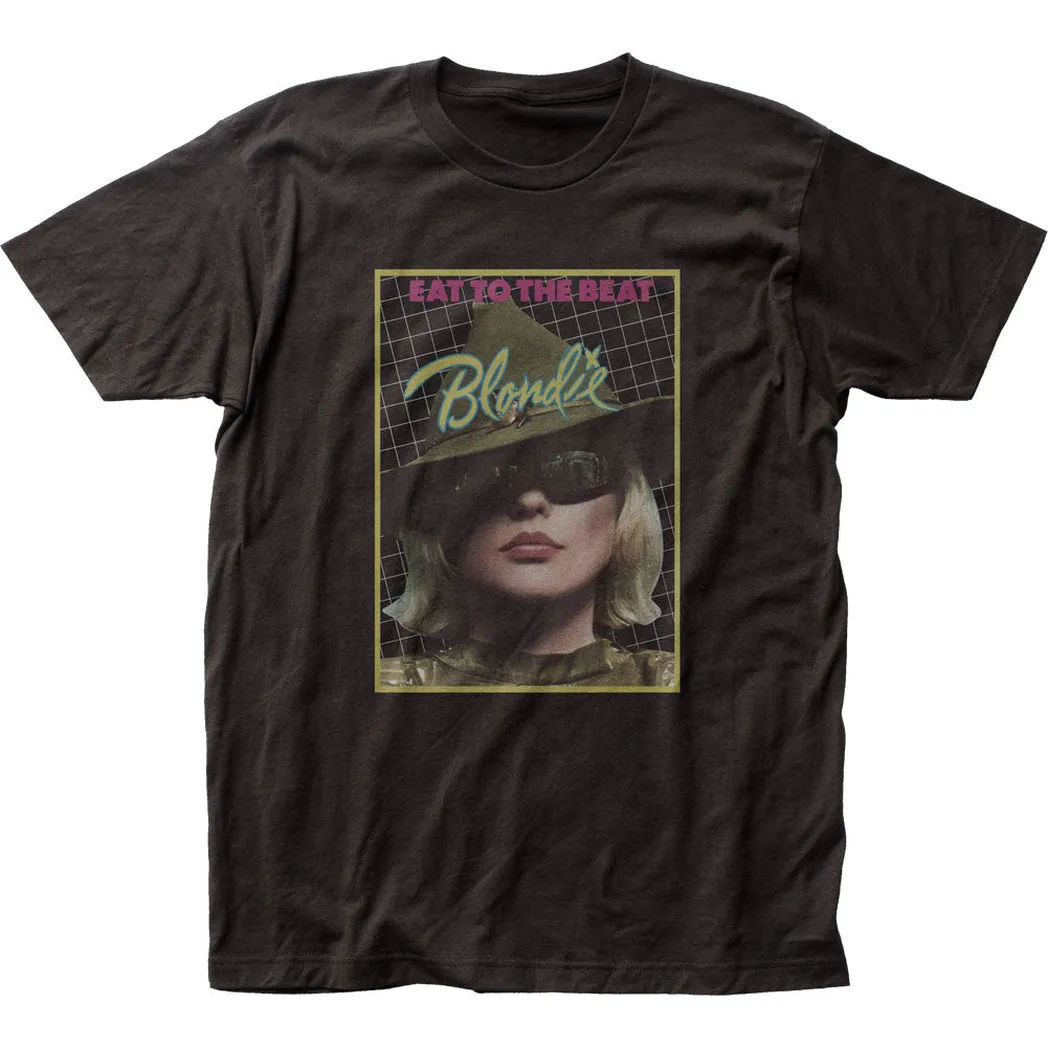 Blondie Eat To The Beat Mens T Shirt Black