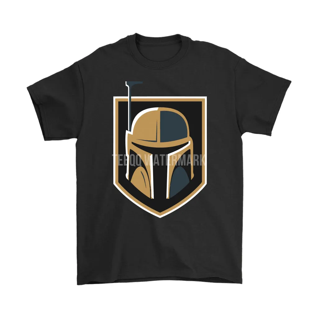 Boba Fett Star Wars X Vegas Golden Knights Logo Unisex T-Shirt, Hoodie, Sweatshirt