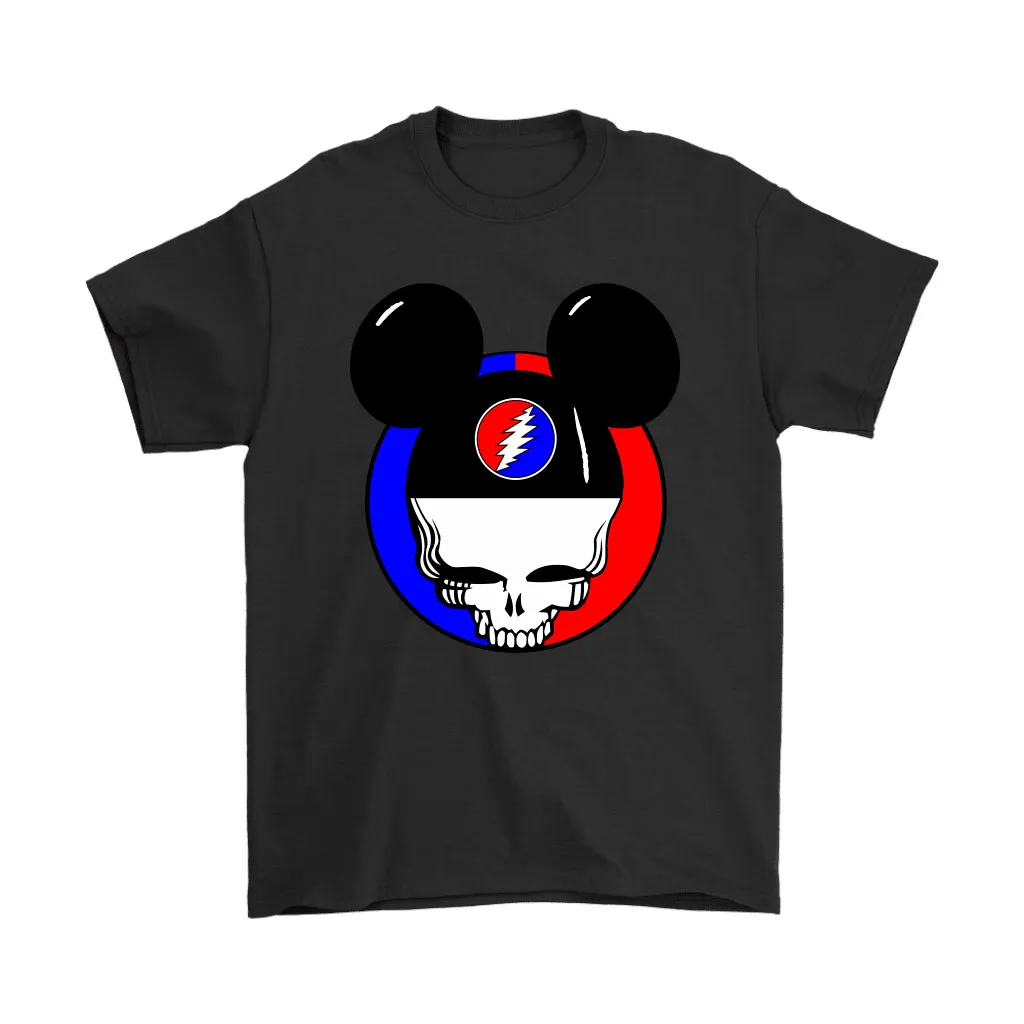 Grateful Dead X Disney Mickey Mouse Logo Unisex T-Shirt, Hoodie, Sweatshirt