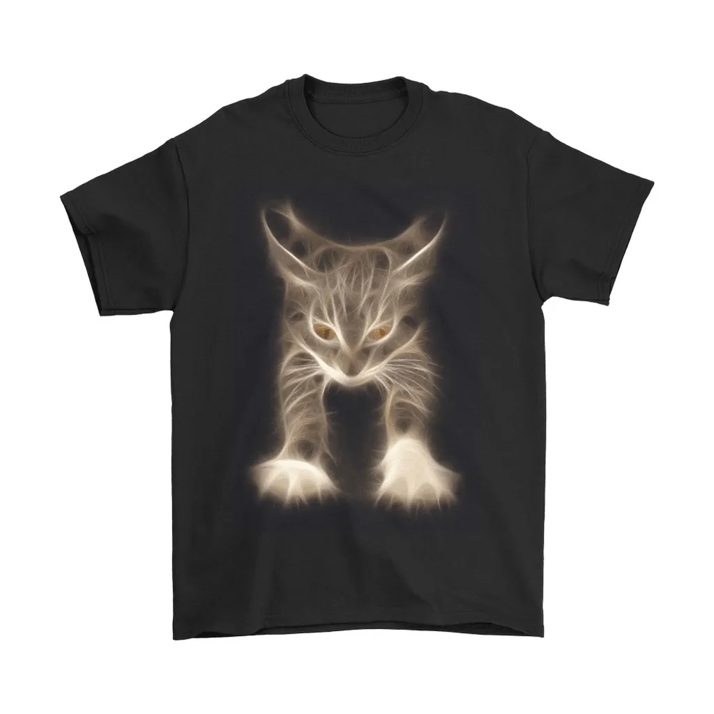 Shining Cat In The Moonlight Cat Lover Unisex T-Shirt, Hoodie, Sweatshirt