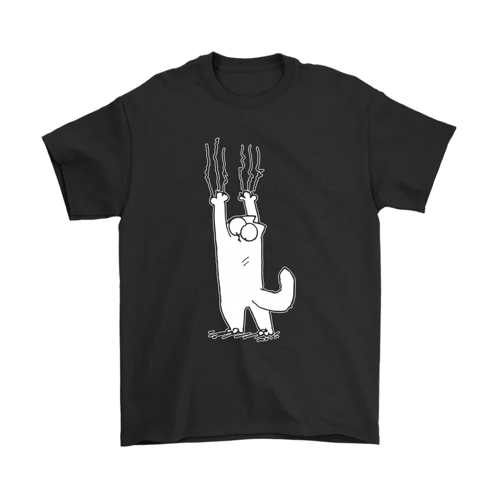 Simons Cat Scratching Is The Cat Habit Unisex T-Shirt, Hoodie, Sweatshirt