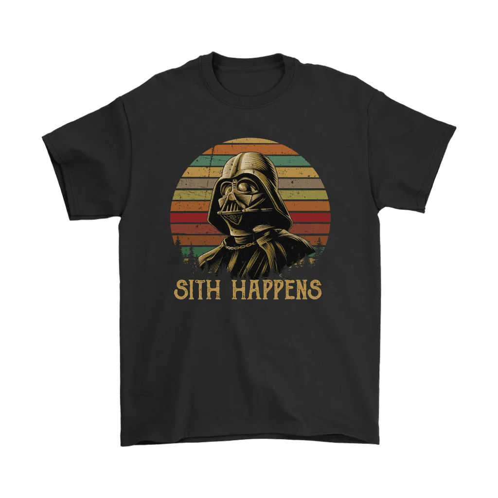 Sith Happens Darth Vader Star Wars Vintage Unisex T-Shirt, Hoodie, Sweatshirt