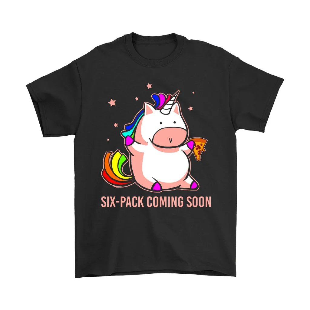 Six-pack Coming Soon Unicorn Unisex T-Shirt, Hoodie, Sweatshirt