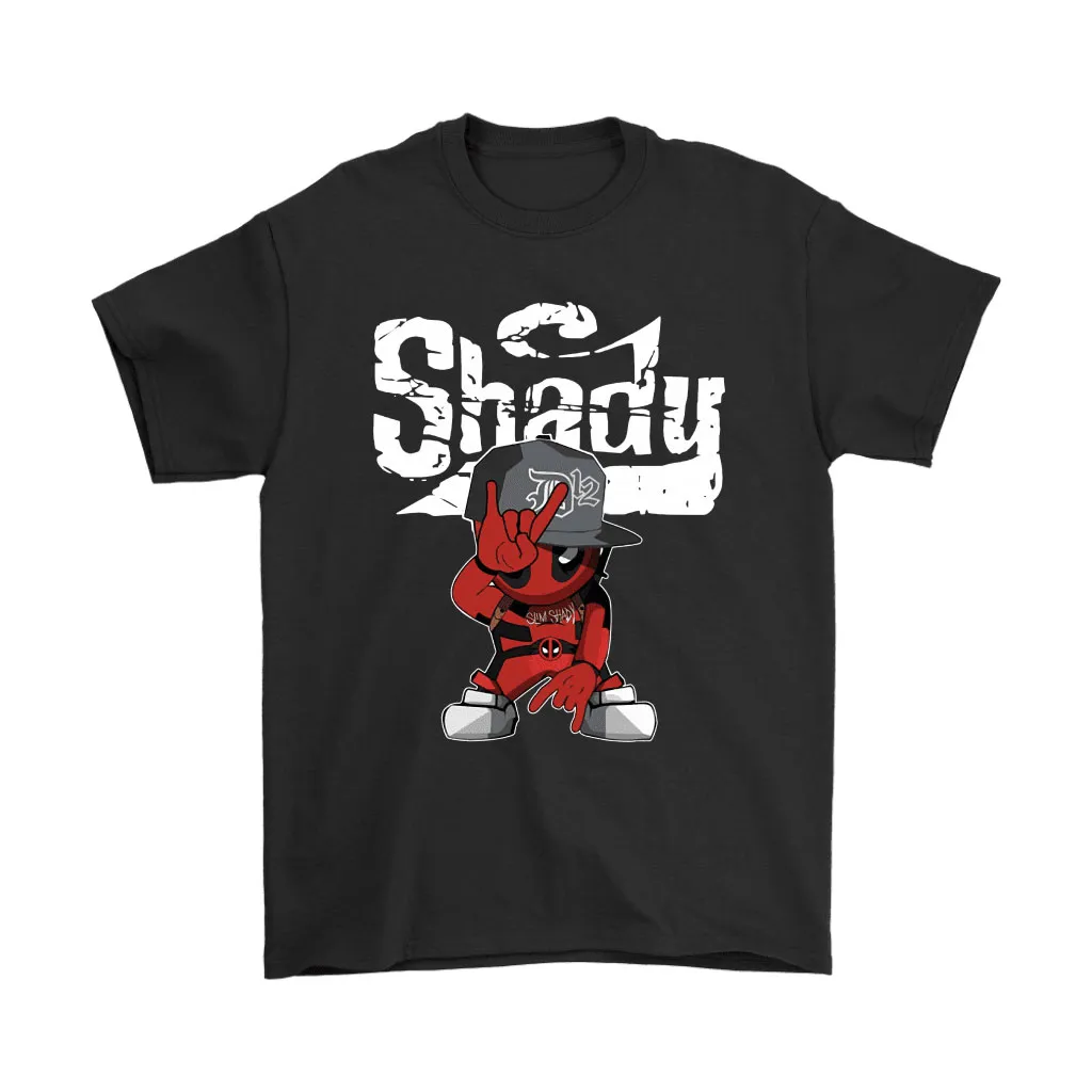 Slim Shady Eminem D12 Deadpool Rapper Unisex T-Shirt, Hoodie, Sweatshirt