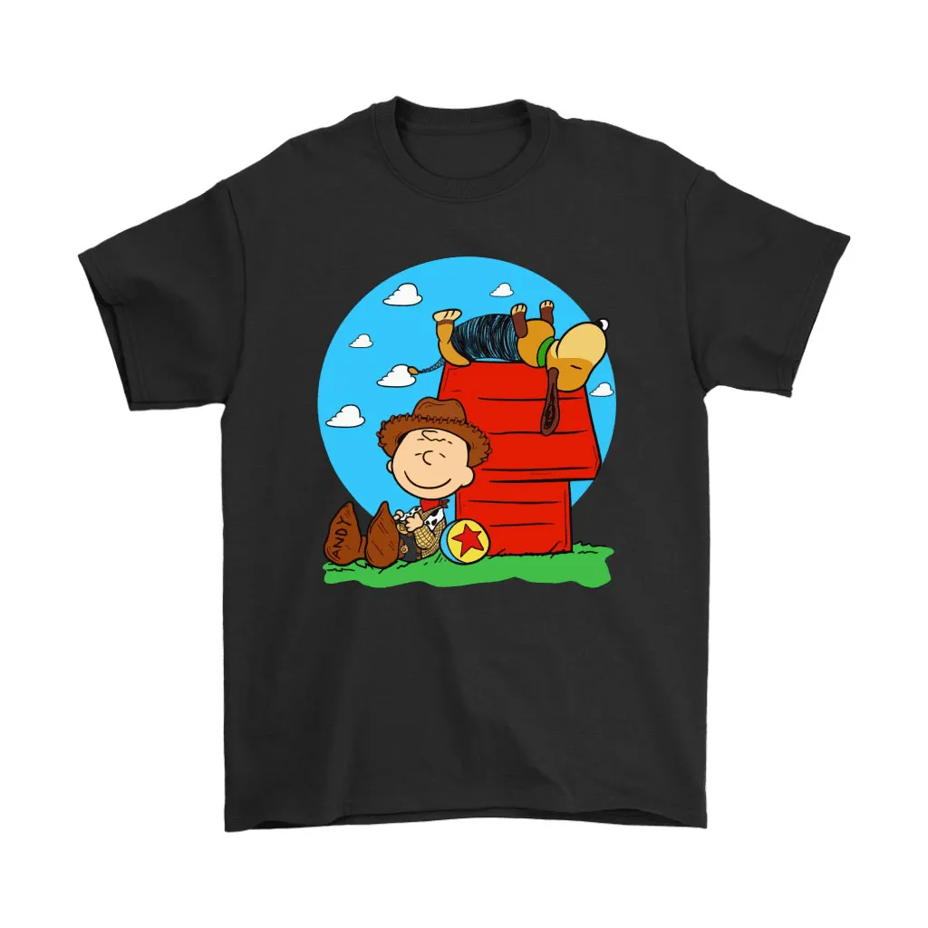 Snoopy Andy Toy Story Crossover Unisex T-Shirt, Hoodie, Sweatshirt