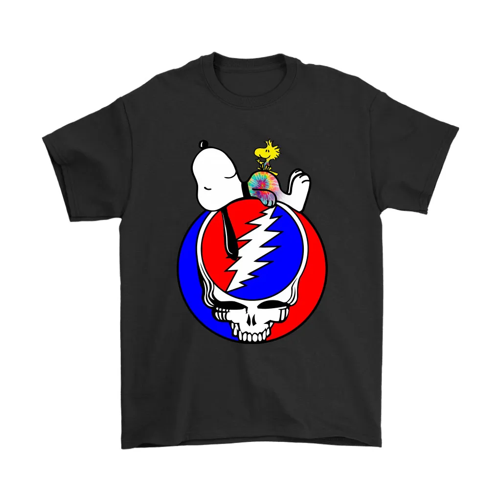 Snoopy Grateful Dead Sleeping On The Death Unisex T-Shirt, Hoodie, Sweatshirt