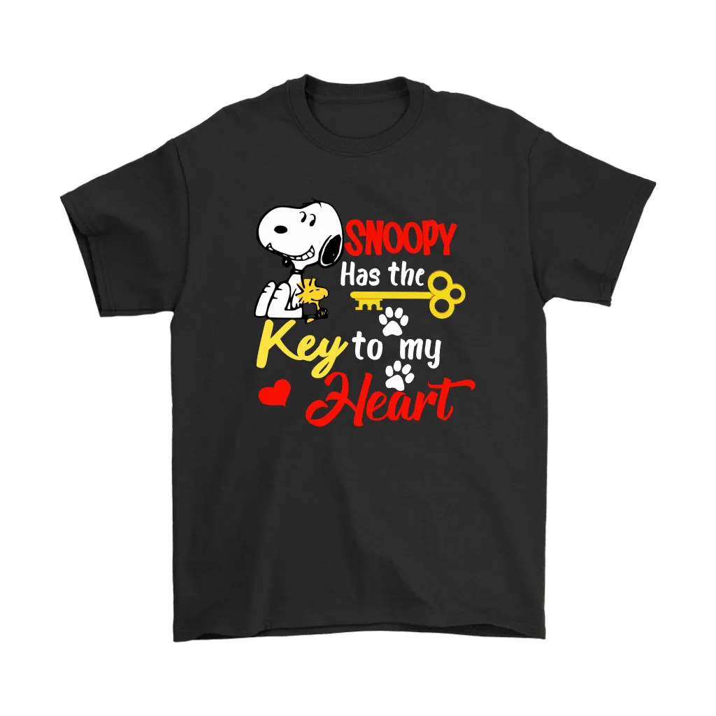 Snoopy Has The Key To My Heart Unisex T-Shirt, Hoodie, Sweatshirt