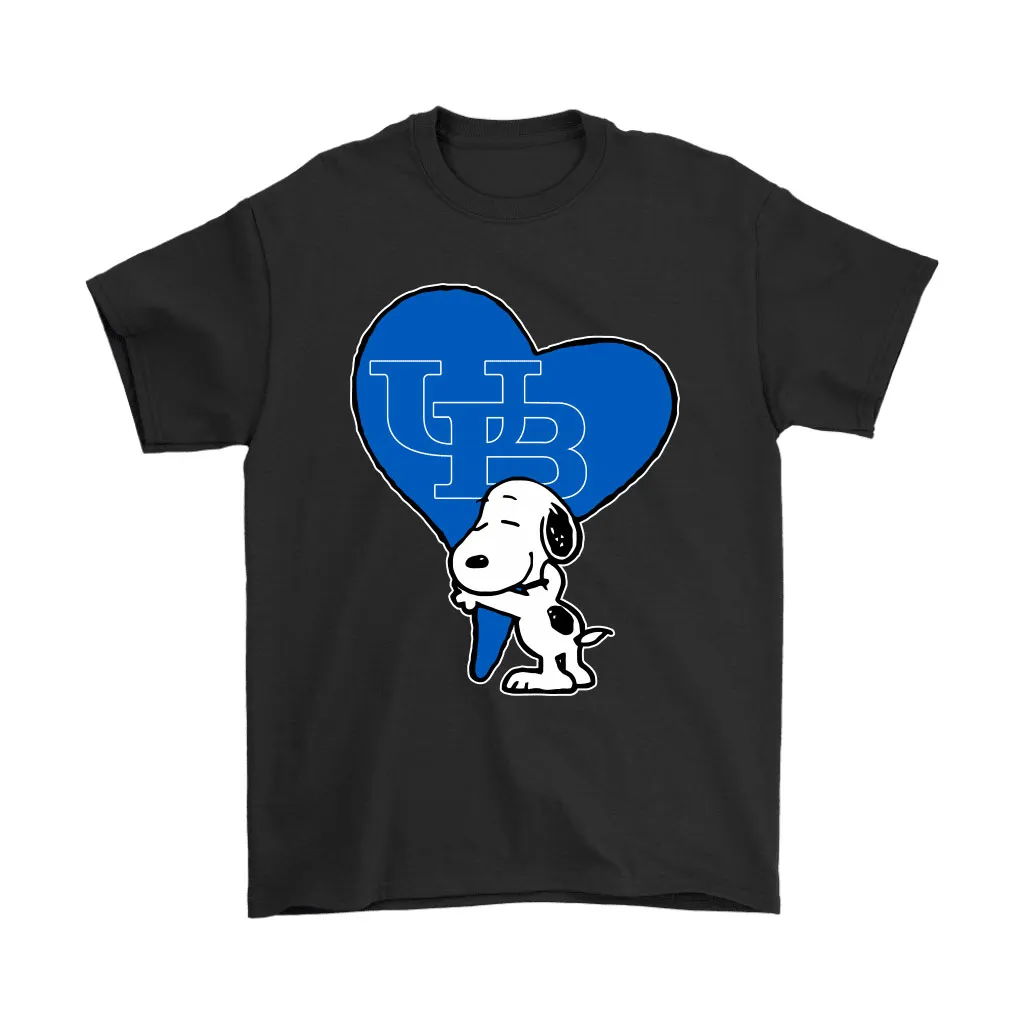 Snoopy Hugs The Buffalo Bulls Heart Ncaa Unisex T-Shirt, Hoodie, Sweatshirt