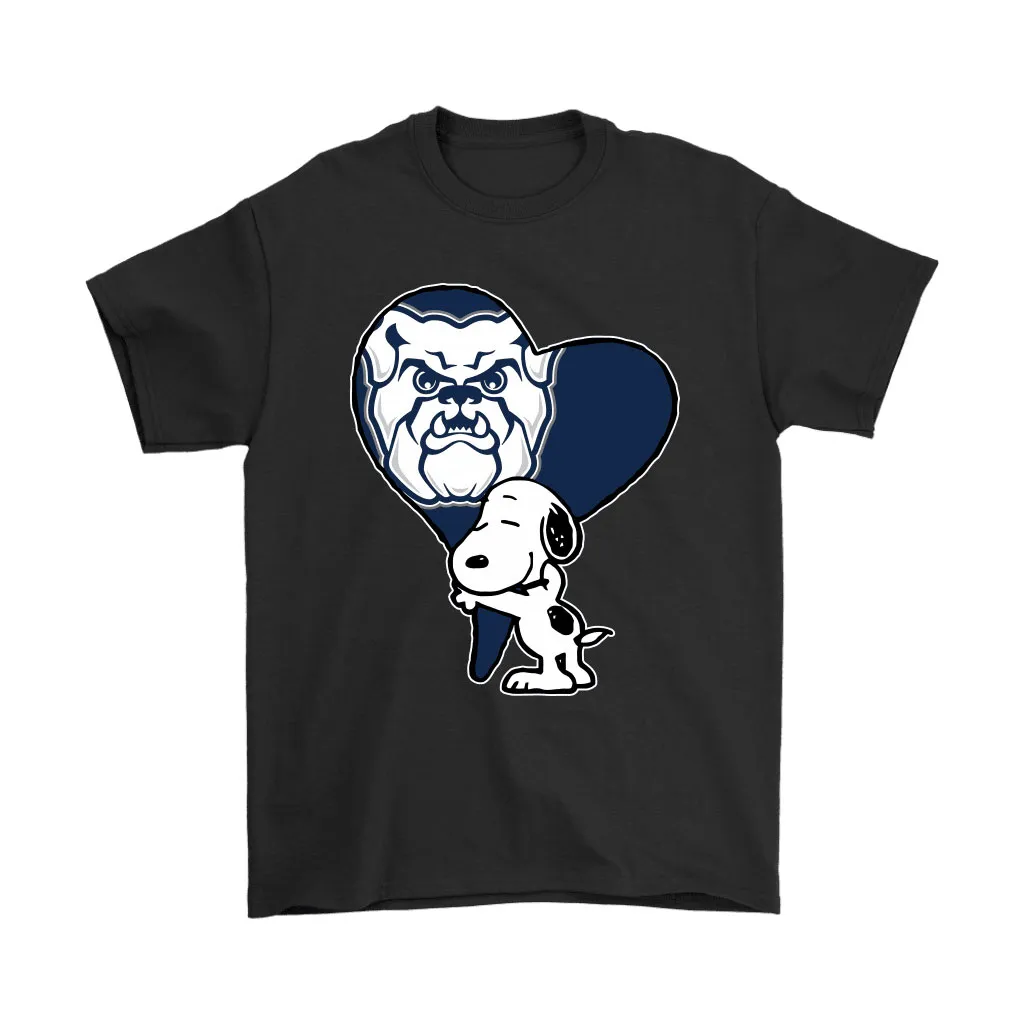 Snoopy Hugs The Butler Bulldogs Heart Ncaa Unisex T-Shirt, Hoodie, Sweatshirt