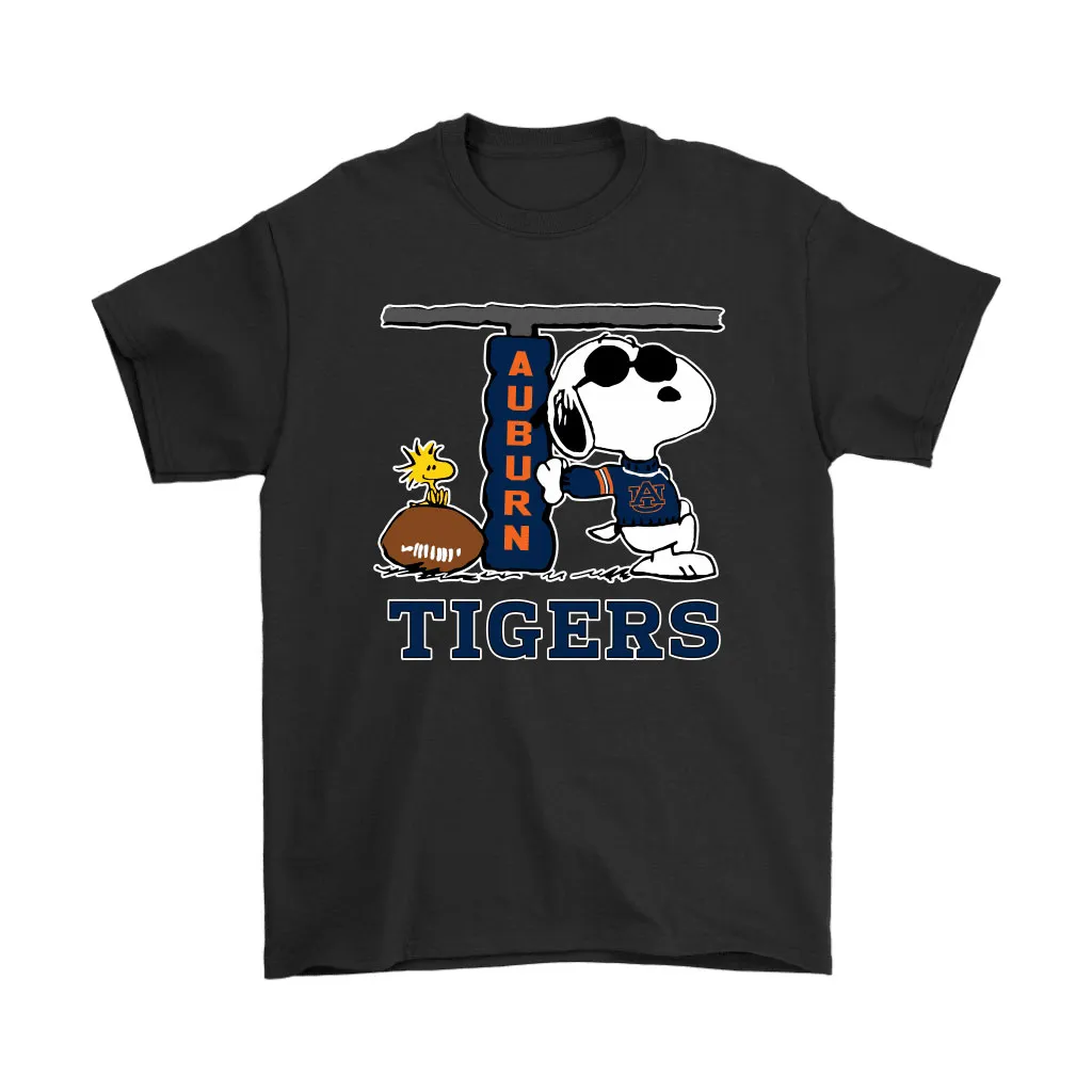 Snoopy Joe Cool And Woodstock The Auburn Tigers Ncaa Unisex T-Shirt, Hoodie, Sweatshirt